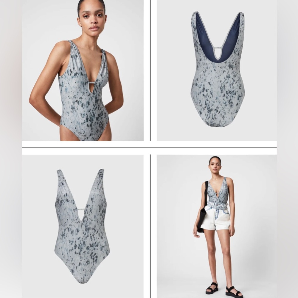 Allsaints size S swimsuit.  Never worn, brand new condition without tags.